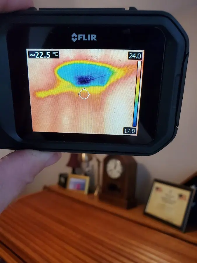 Thermal imaging inspection for water damage in South Abington