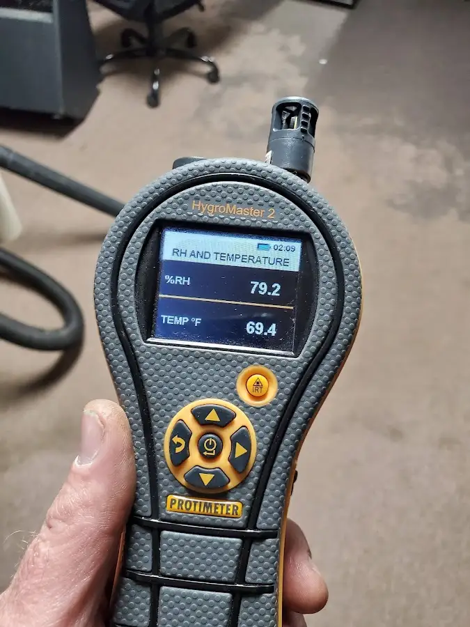 Moisture meter humidity assessment for Mold Remediation & Removal in South Abington